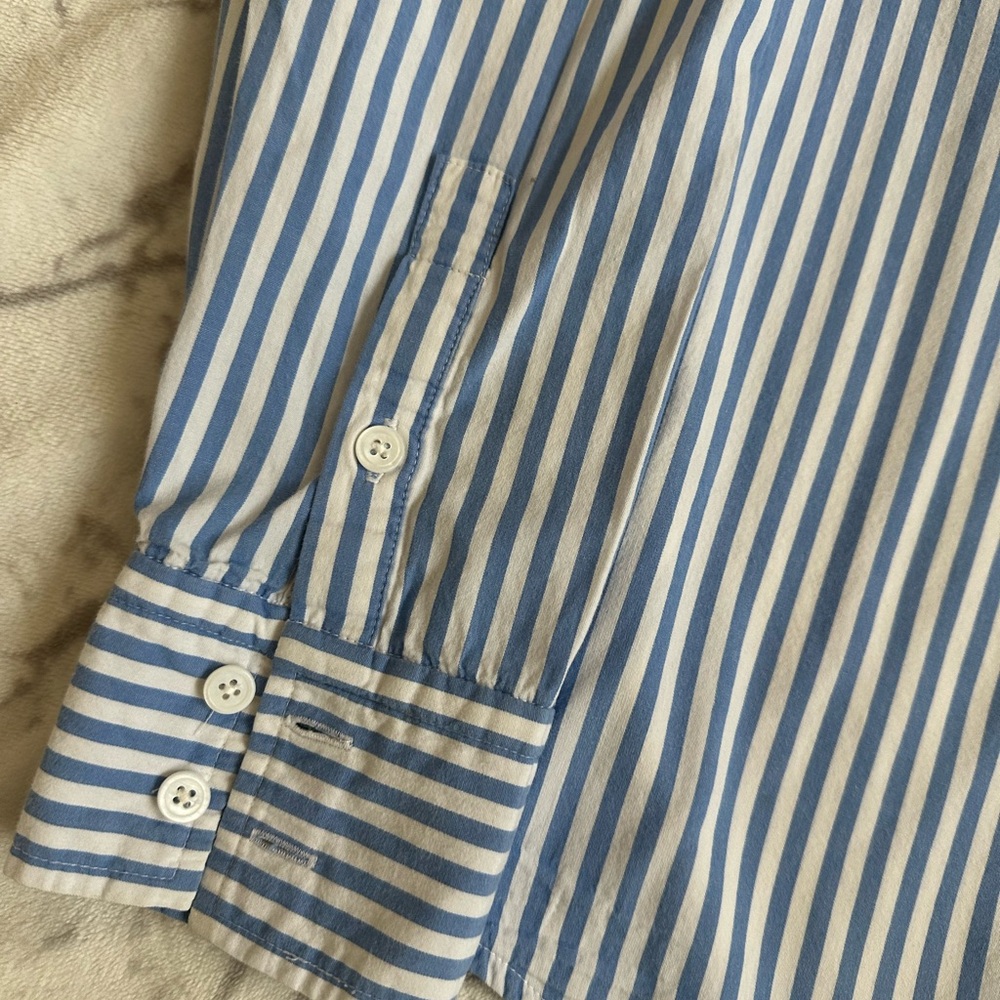 Reformation Will button Oversized Button Down Shi… - image 4